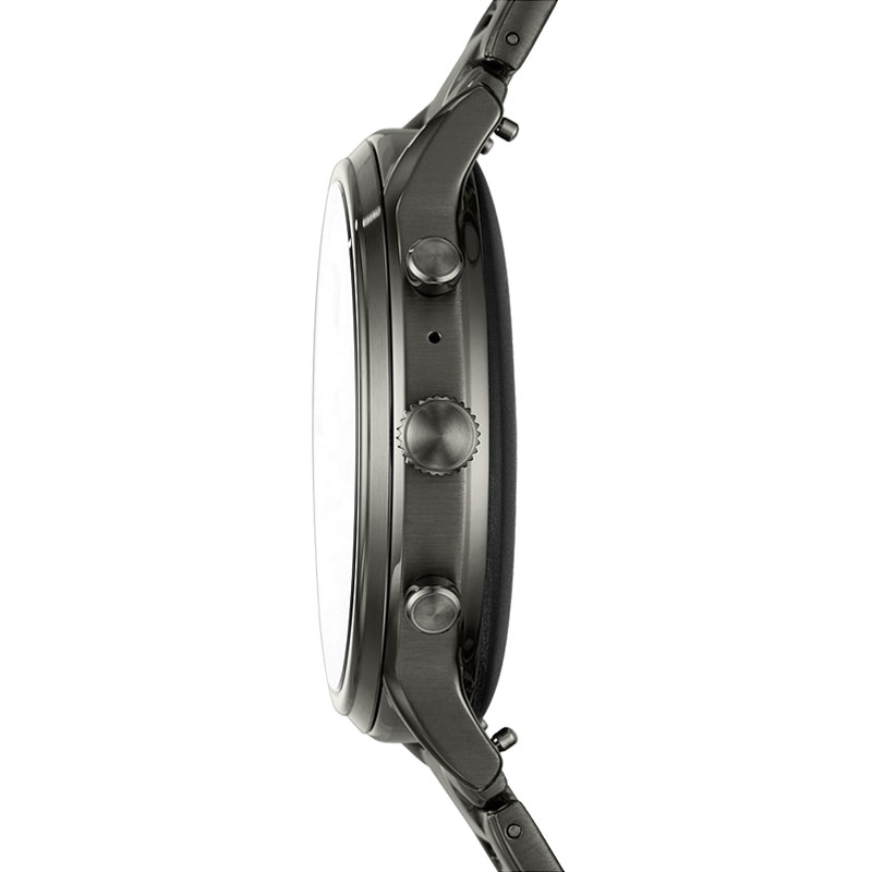 Fossil CARLYLE FTW4024 Edelstahl-Smartwatch smoke