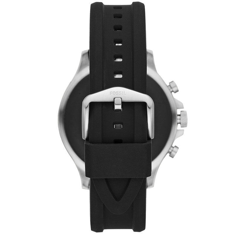 Fossil GARRETT FTW4041 Edelstahl/Silikon-Smartwatch black