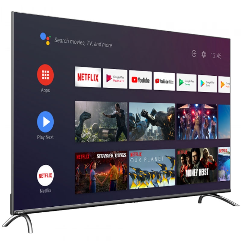 CHiQ U50H7S Android Frameless 126 cm (50 Zoll) 4K-LED-TV (2. Wahl)