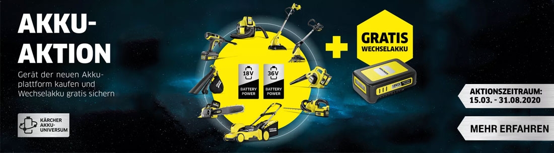 Kärcher PSW 18-20 Battery Teleskopsäge (ohne Akku)