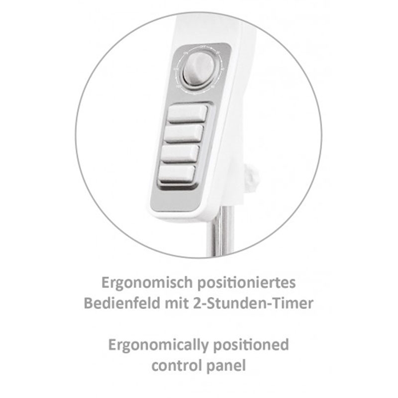 Fakir VC 35 S TREND Standventilator weiß