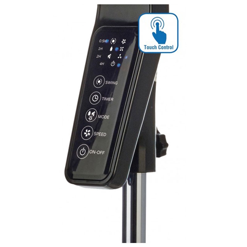 Fakir VC 46 S Premium Standventilator schwarz