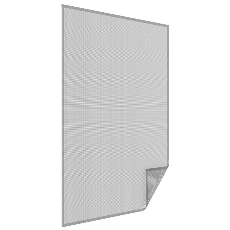 easy life Insektenschutz-Gitter-Elastic-Fenster 130 x 150 cm weiß mit Klettband