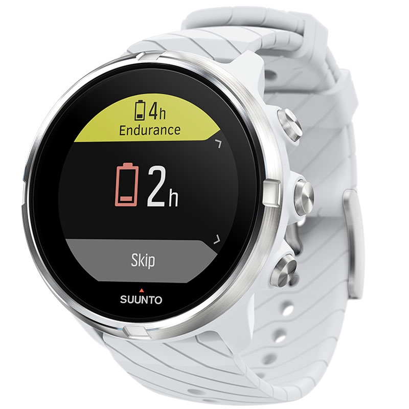 Suunto 9 Multisport-GPS-Uhr weiß