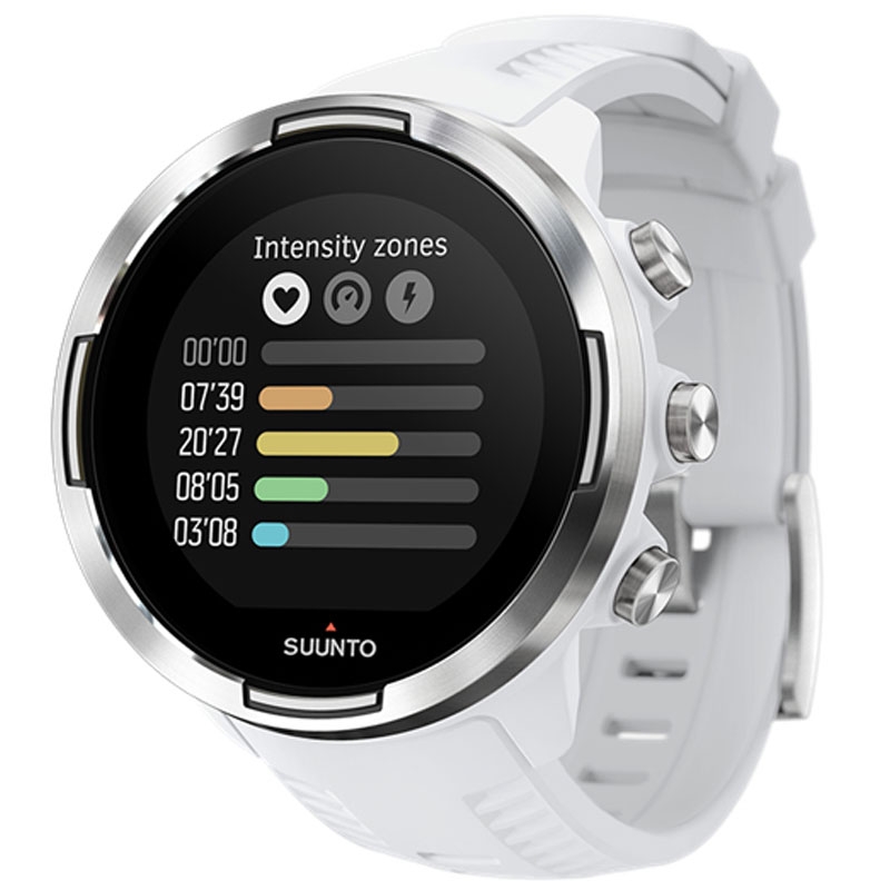 Suunto 9 baro Multisport-GPS-Uhr weiß