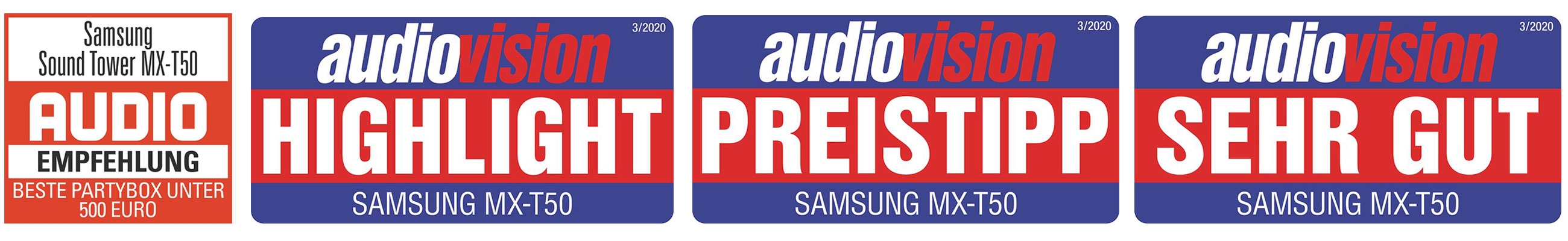 Samsung MX-T50/ZG Giga Party Multimedia-Lautsprecher