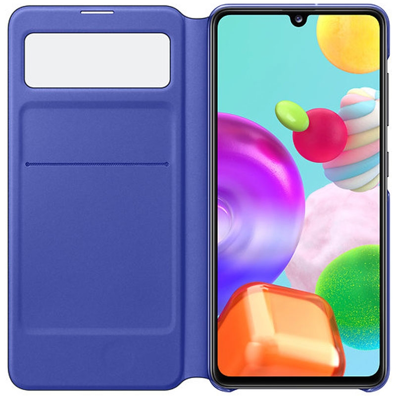 Samsung S View Wallet Cover EF-EA415 für Galaxy A41 schwarz