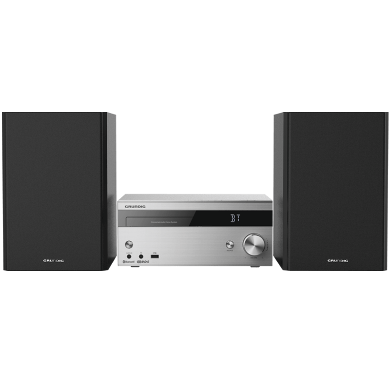 Grundig CMS 4000 BT DAB HiFi System silber (2.Wahl)