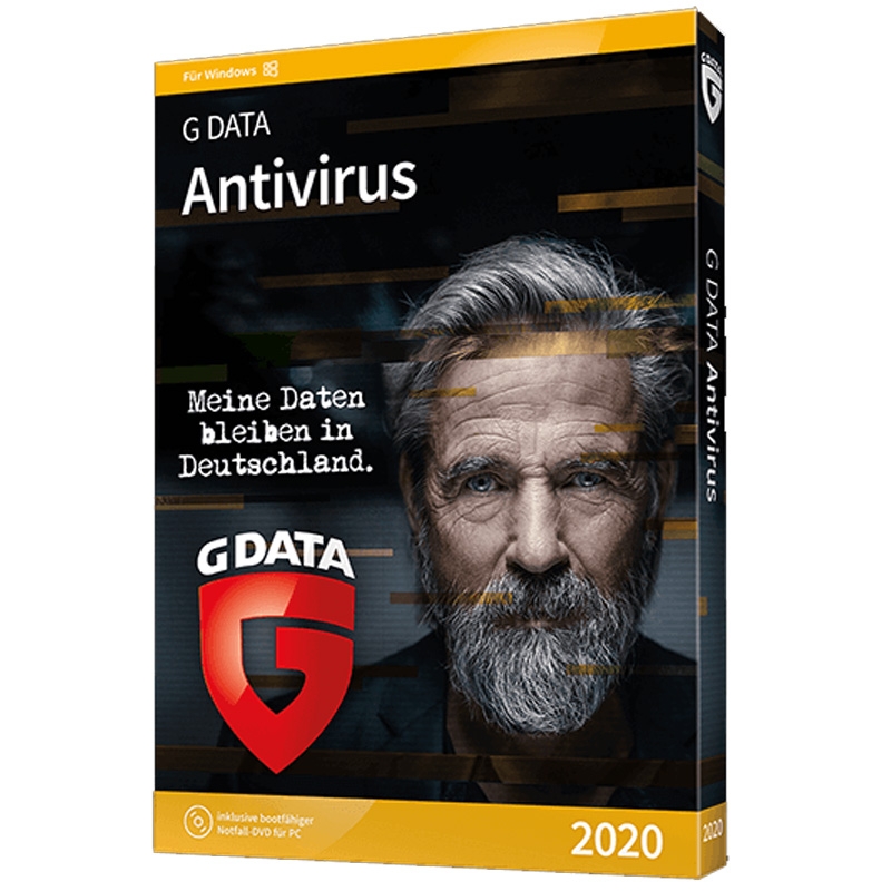 GData AntiVirus 2020 - 3 Device 1 Jahr Box