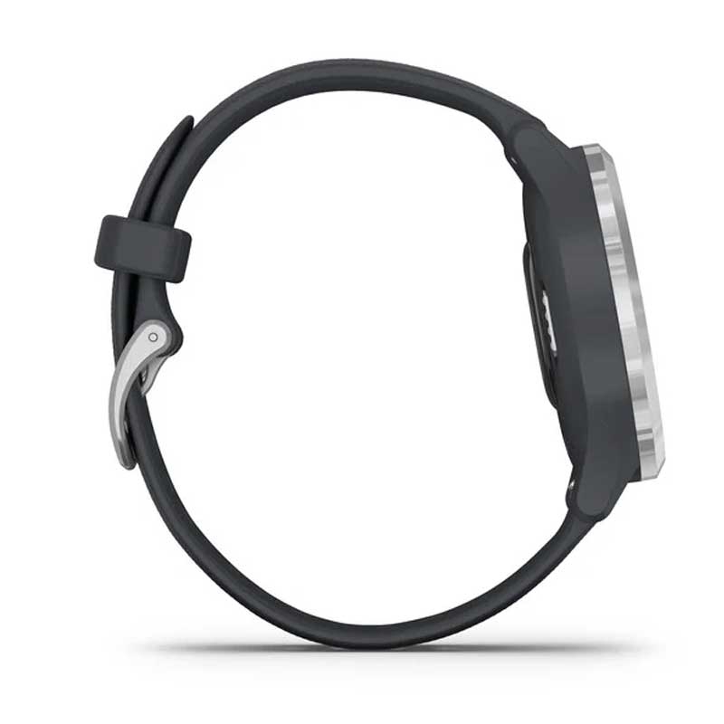 Garmin vivomove 3s Hybrid-Smartwatch grau/silber