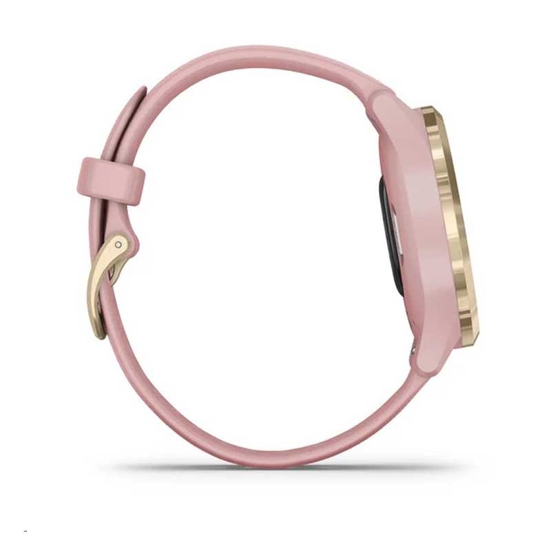 Garmin vivomove 3s Hybrid-Smartwatch rosa/gold