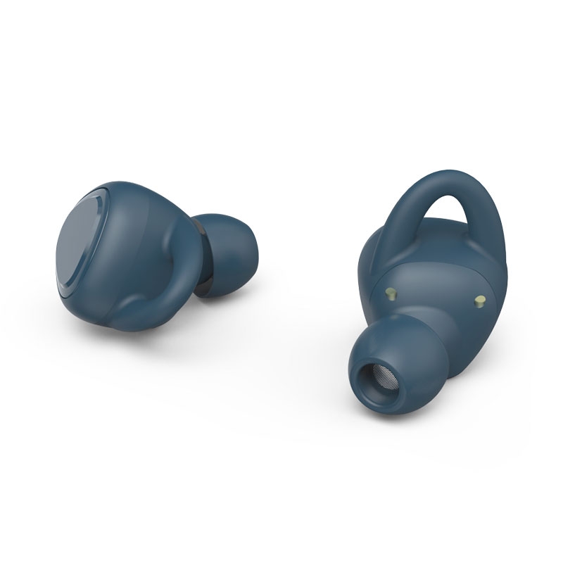 Hama Bluetooth®-Kopfhörer LiberoBuds In-Ear Full Wireless mit Ladestation blau