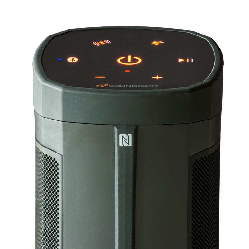 Soundcast VG 3 - der Praktische - Portable Indoor-Outdoor Bluetooth Lautsprecher