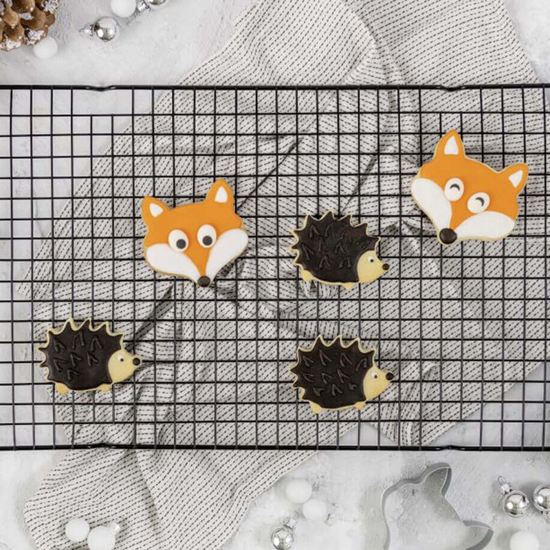 Dr. Oetker Igel & Fuchs Ausstecher 2-tlg.