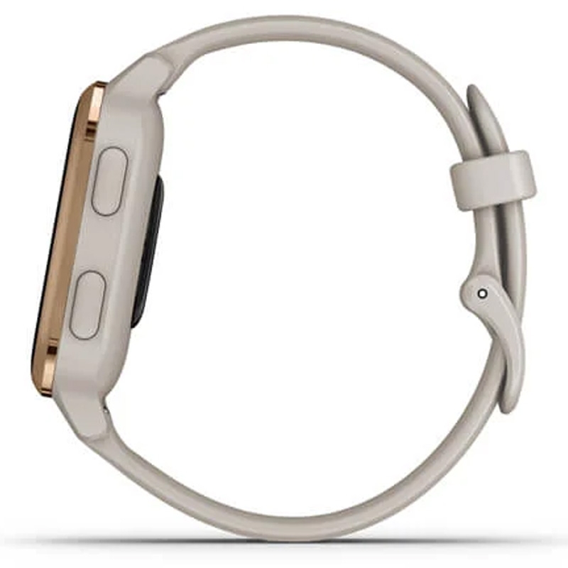 Garmin Venu SQ Music GPS-Fitness-Smartwatch beige/roségold