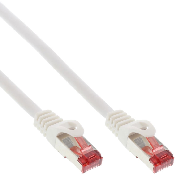 InLine Patchkabel weiss 0,25m