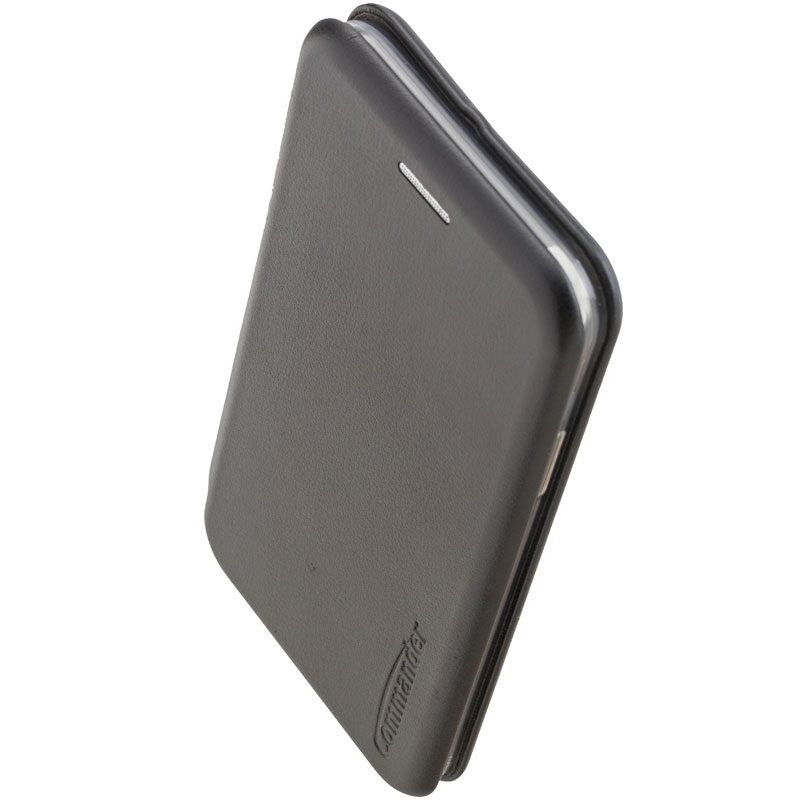 Peter Jäckel COMMANDER Book Case CURVE für Xiaomi Redmi 9A/ 9AT Black