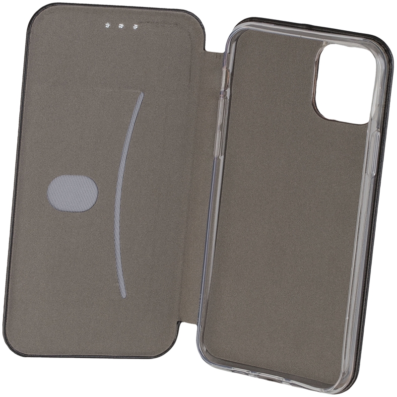 Peter Jäckel COMMANDER Book Case CURVE für Apple iPhone 12 Pro Max Black