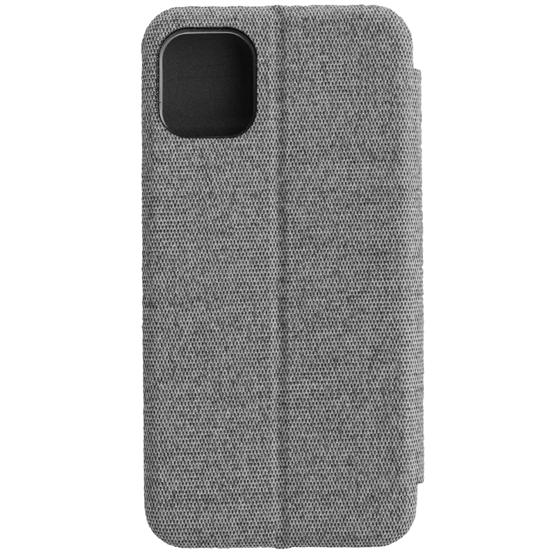 Peter Jäckel COMMANDER Book Case CURVE für Apple iPhone 12 Pro Max Suit Elegant Gray