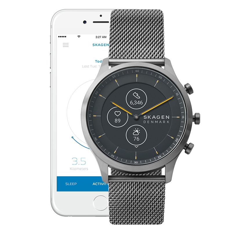 Skagen SKT3002 Smartwatch Edelstahl grau