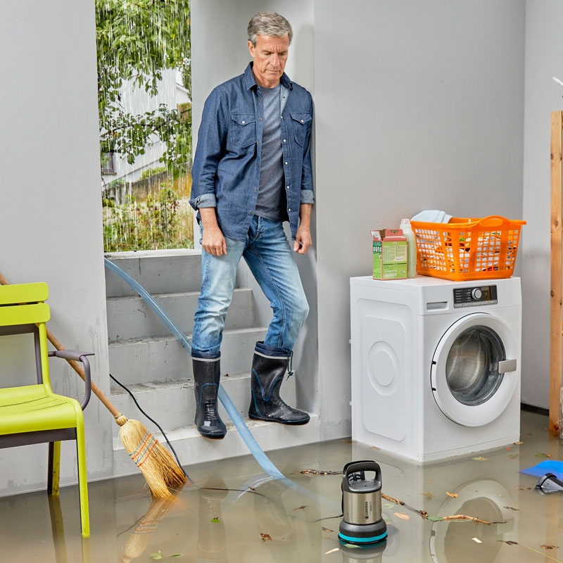 GARDENA 09042-20 Schmutzwasser-Tauchpumpe 16000