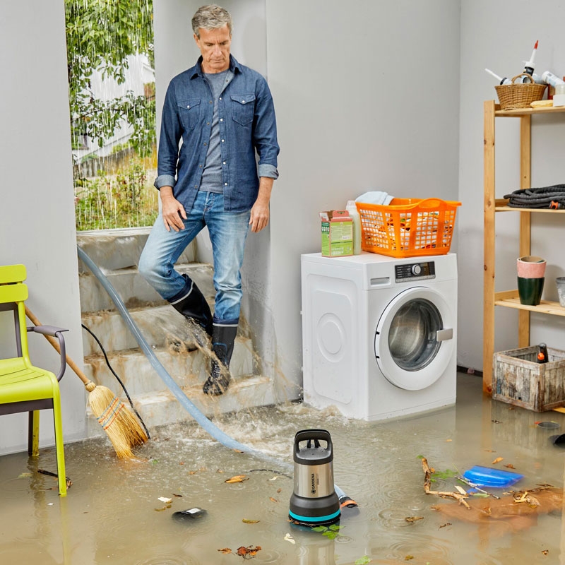 GARDENA 09046-20 Schmutzwasser-Tauchpumpe 25000