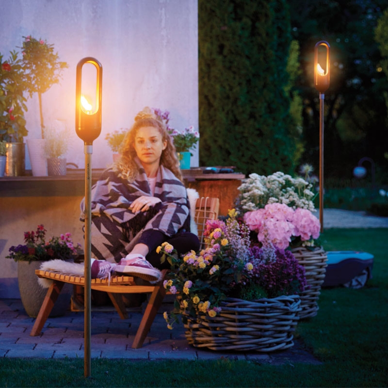 GARDENA 11360-30 ClickUp! Fackel inkl. ClickUp! Stiel