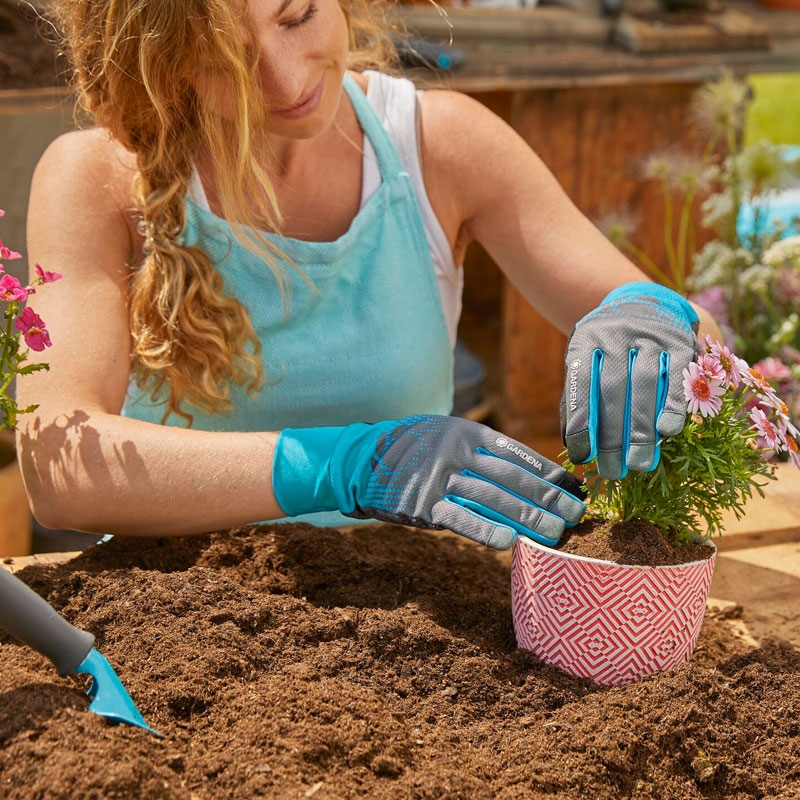 GARDENA 11501-20 Garten- und Pflegehandschuh Größe 8 / M