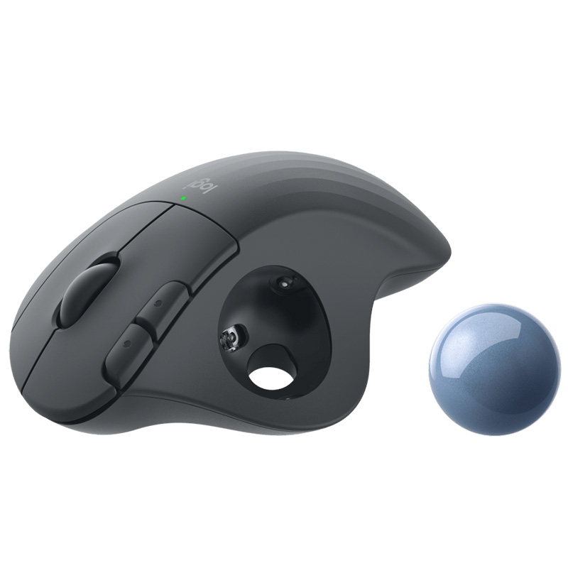 Logitech ERGO M575 Wireless Trackball Maus graphit