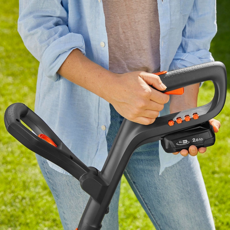 GARDENA 14701-20 Akku-Trimmer ComfortCut 23/18V P4A Ready-To-Use Set