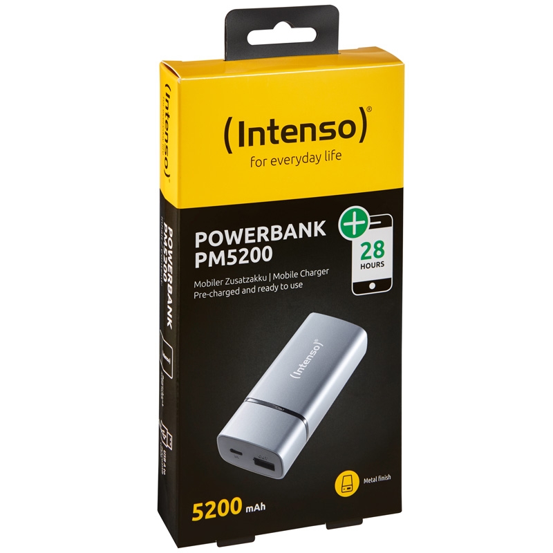 Intenso PM5200 Powerbank cool grey