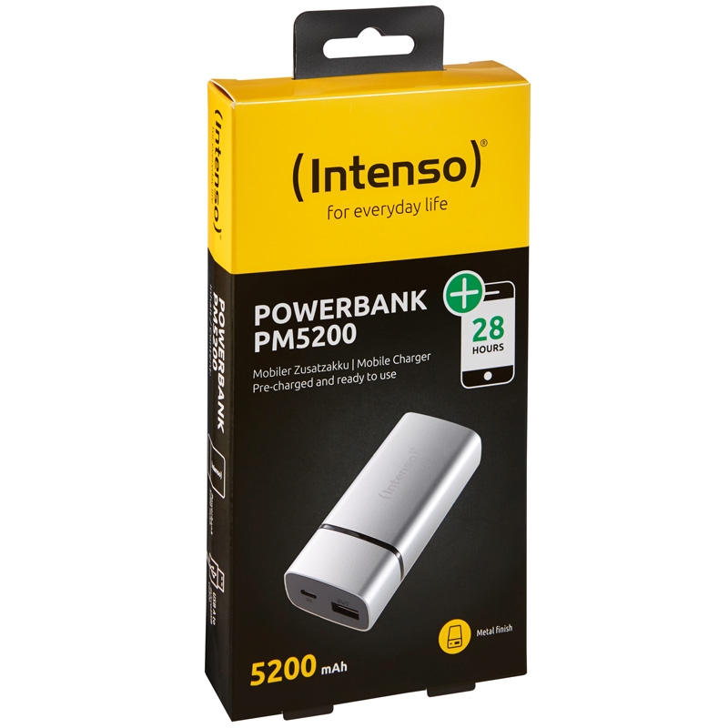 Intenso PM5200 Powerbank silber