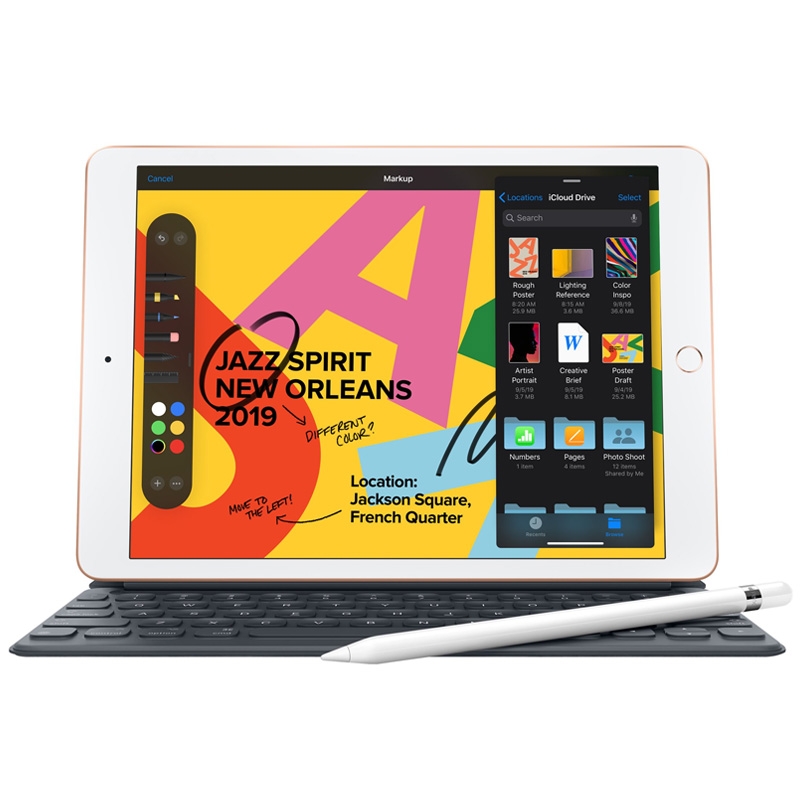 Apple iPad 10.2 Zoll 2020 (8. Gen) Wi-Fi + Cellular 128GB gold