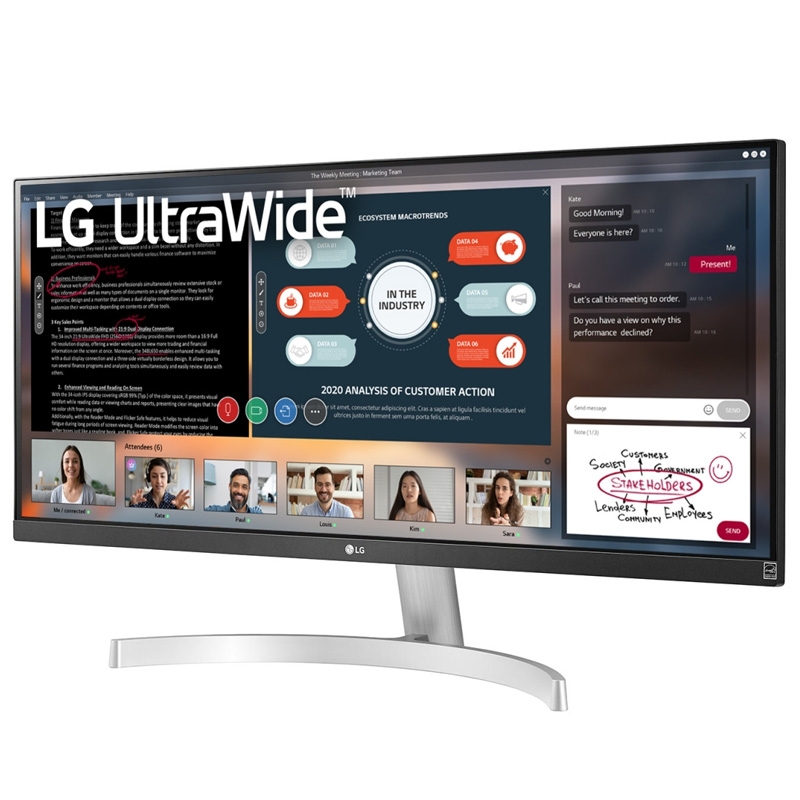 LG 29WN600-W 73,7 cm (29 Zoll) LED-Monitor