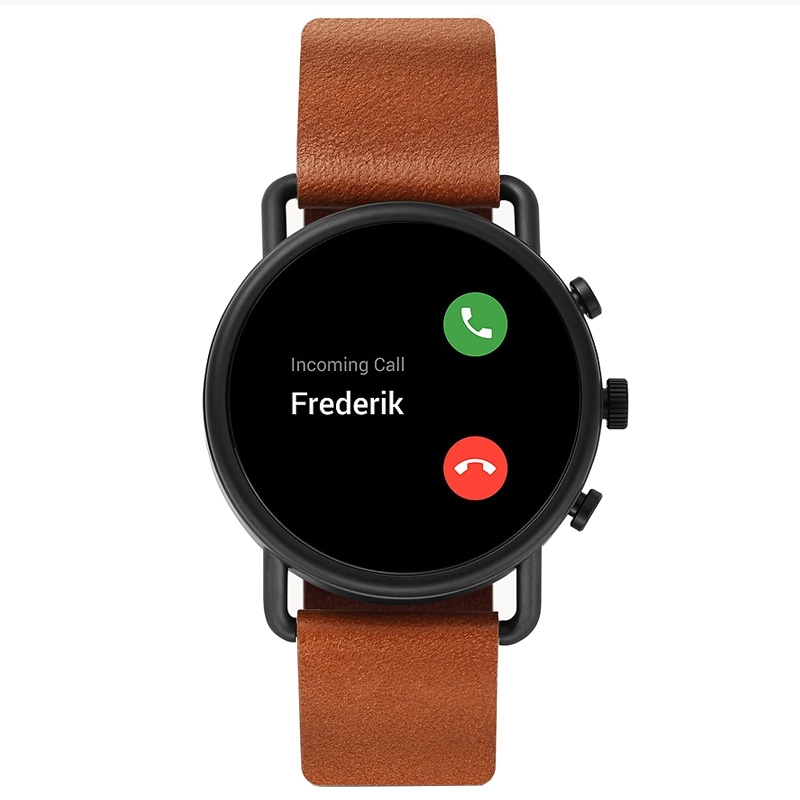 Skagen SKT5201 Gen 5 Smartwatch Leder braun