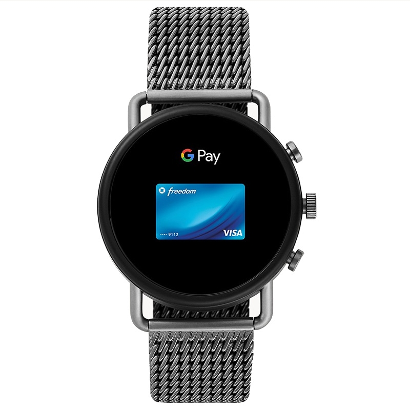 Skagen SKT5200 Gen 5 Smartwatch Edelstahl grau