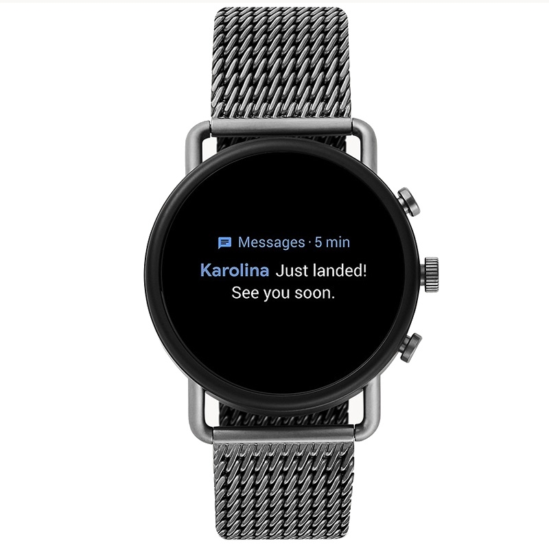 Skagen SKT5200 Gen 5 Smartwatch Edelstahl grau