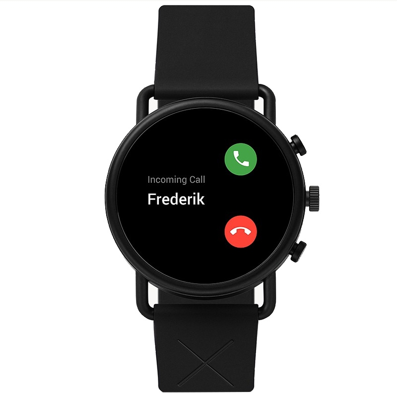 Skagen SKT5202 Gen 5 Smartwatch Silikon schwarz