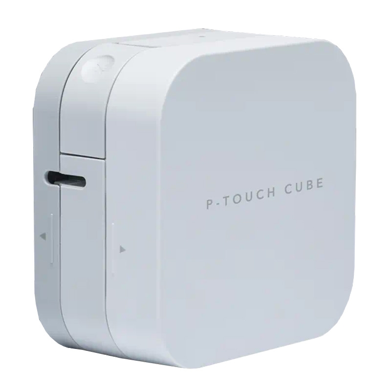 Brother P-touch PT-P300BT Startpaket Cube Beschriftungsgerät weiß (2.Wahl)