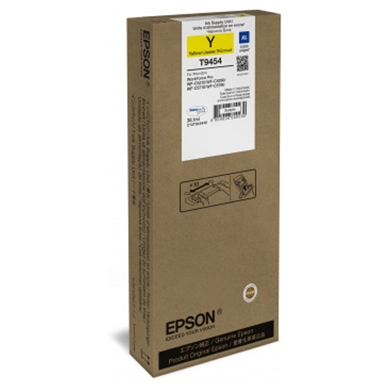 Epson T9454 XL Tintenpatrone gelb (Verpackung beschädigt)