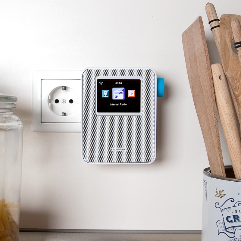 Blaupunkt PIB 100 Steckdosen Internetradio