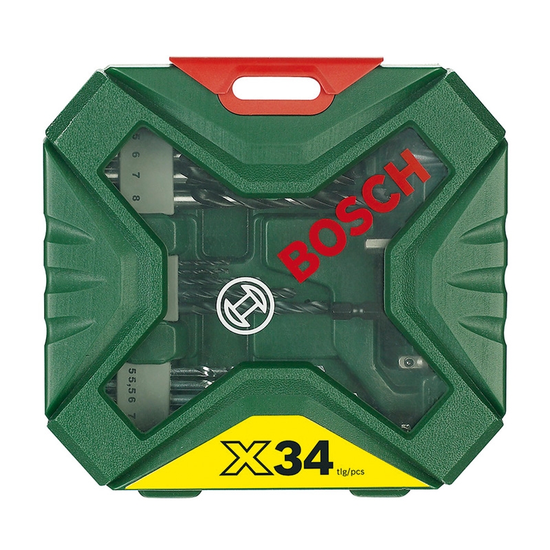 Bosch X-Line Classic Bohrer- und Schrauber-Set (34-tlg.)