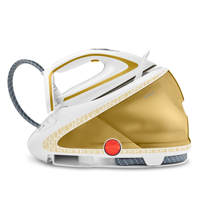 Tefal GV9581 Pro Express Dampfbügelstation (2600 Watt 8 bar) weiß/gold