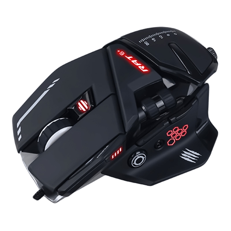 MadCatz R.A.T. 6+ Optische Gaming Maus schwarz (2.Wahl)
