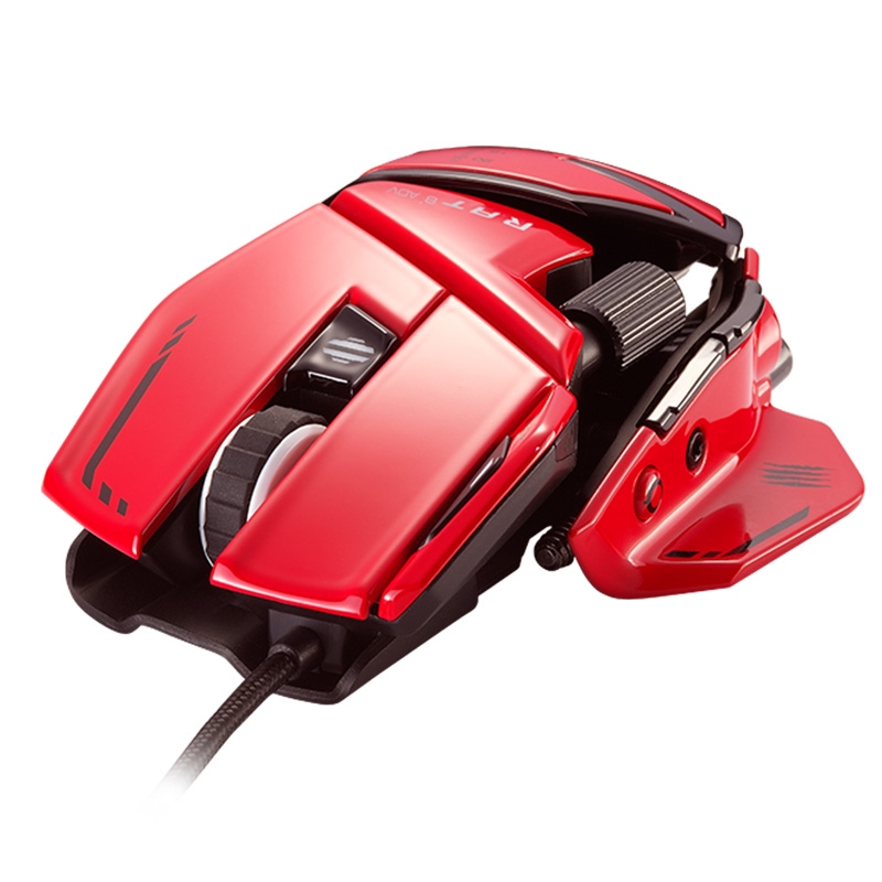 MadCatz R.A.T. 8+ ADV Optische Gaming Maus rot