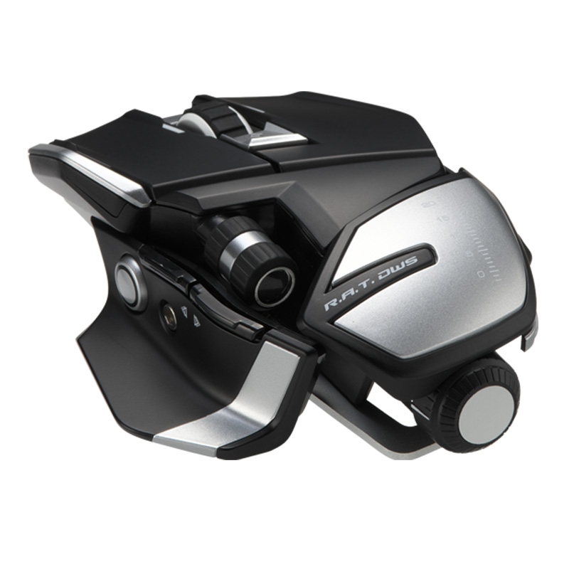 MadCatz R.A.T. DWS Dual Wireless Optische Gaming Maus schwarz