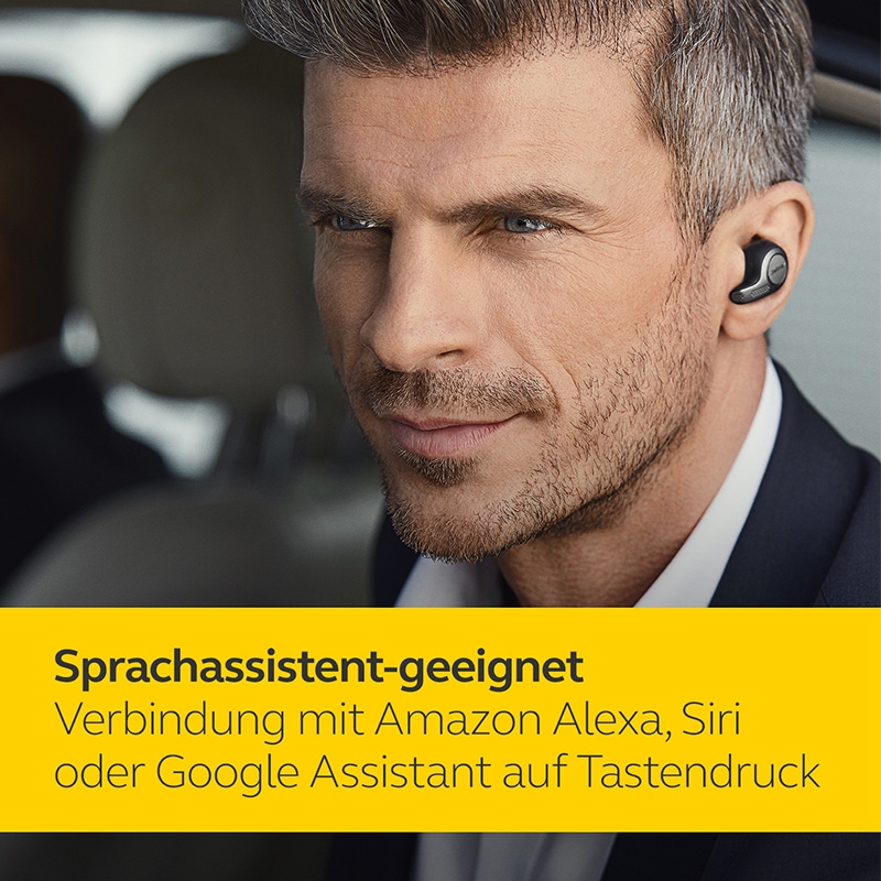 Jabra Evolve 65t True Wireless Stereo In-Ear Headset black