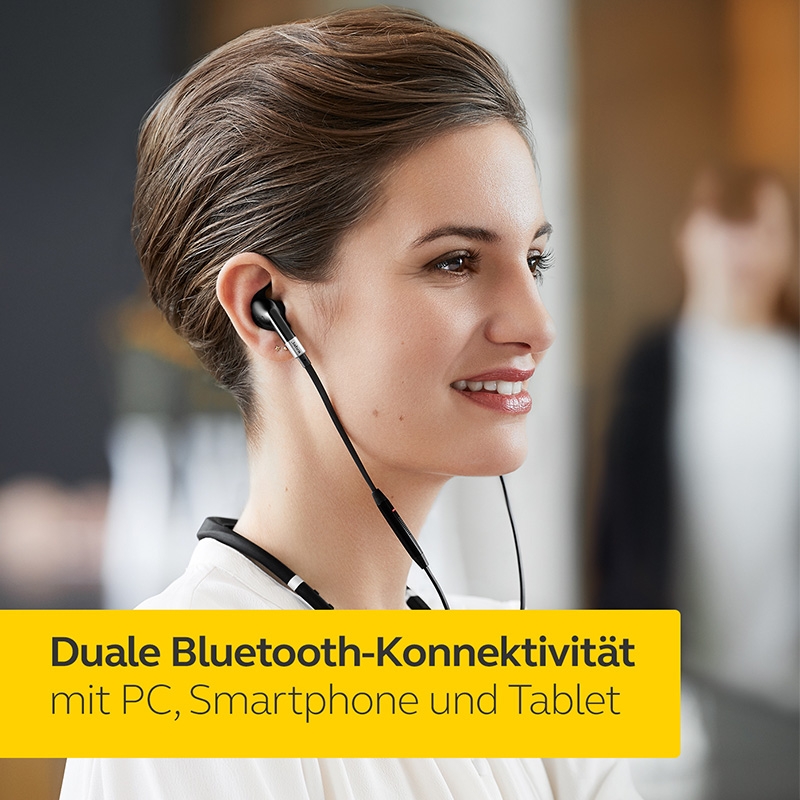 Jabra Evolve 75e Bluetooth Headset black