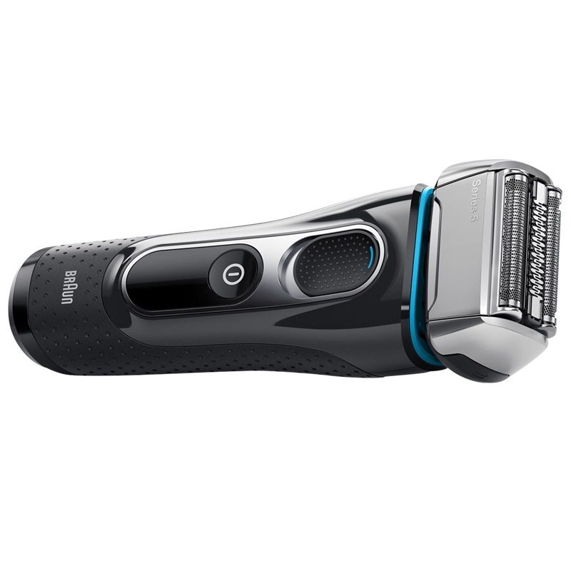 Braun Series 5 5147s Wet&Dry Elektrischer Rasierer schwarz/blau/chrom