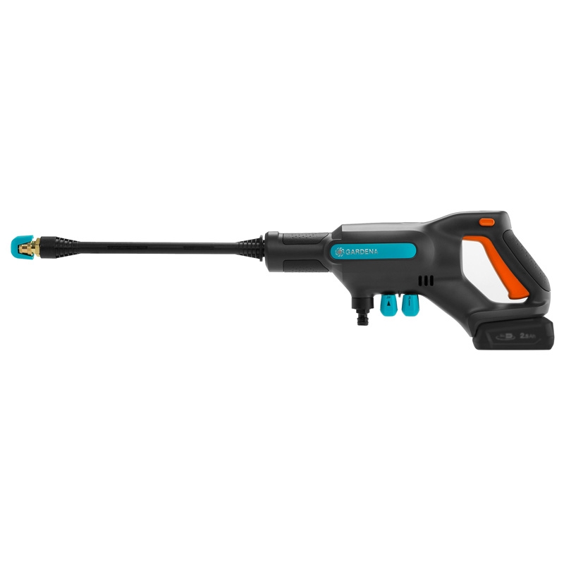 GARDENA 14800-20 Akku-Mitteldruckreiniger AquaClean 24/18V P4A Ready-To-Use Set